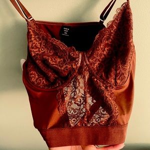 2 for 10.00 Shein burgundy bralette XL